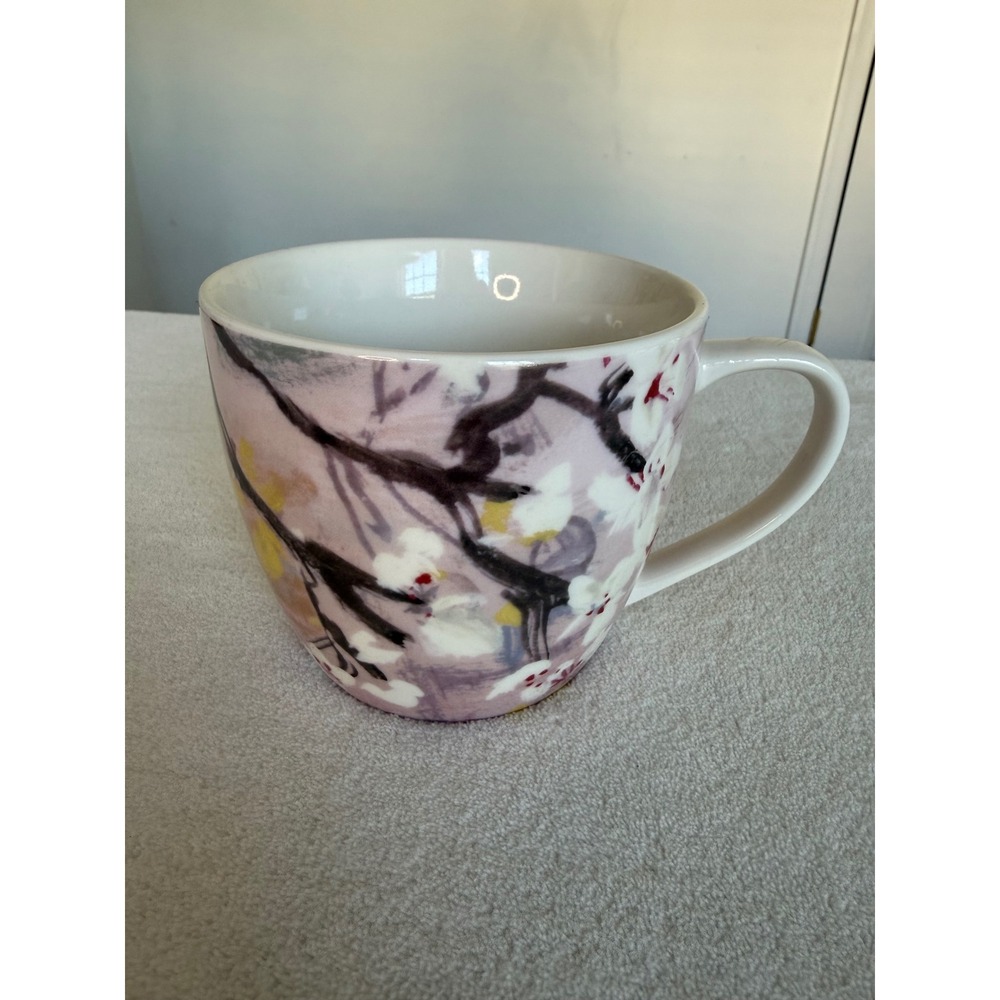 Pimpernel By Portmeirion Cherry Blossoms XRay Coffee/Tea Mug Porcelain Cup 16oz